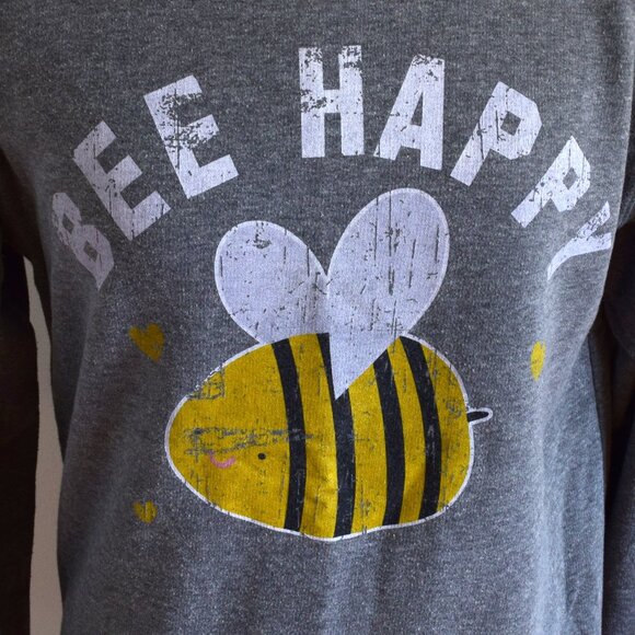 Bee Happy Graphic Crewneck Sweater - Picture 3 of 7